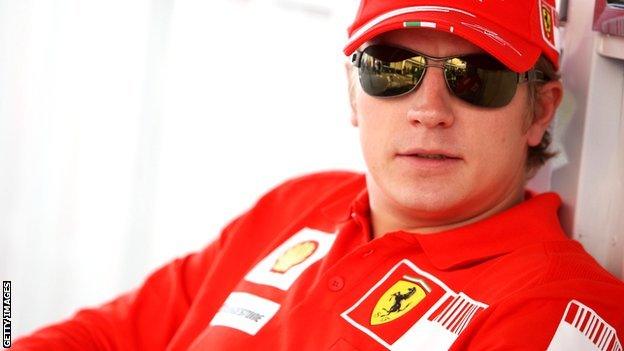 Kimi Raikkonen and Ferrari