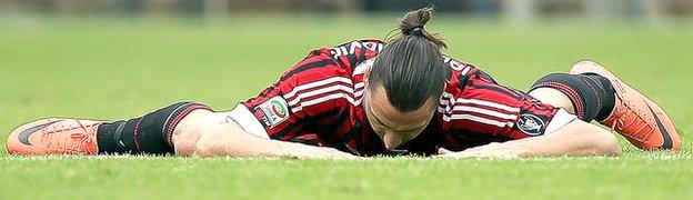 Zlatan Ibrahimovic at Milan