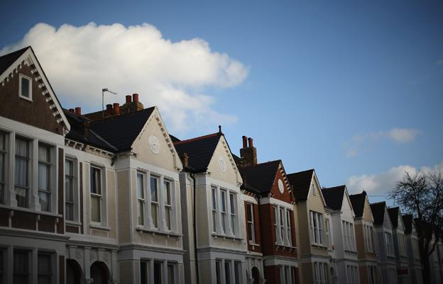 A row of housing