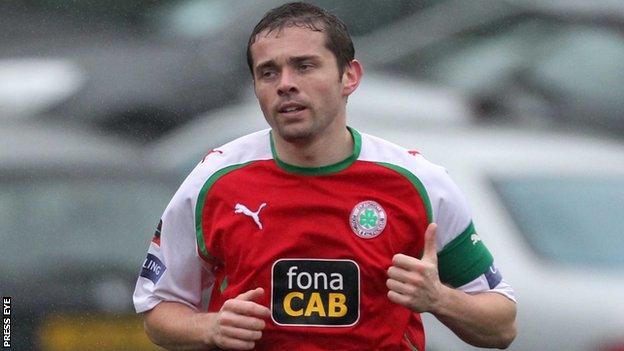 Chris Scannell of Cliftonville