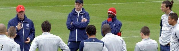 Laurent Blanc and Paris St-Germain