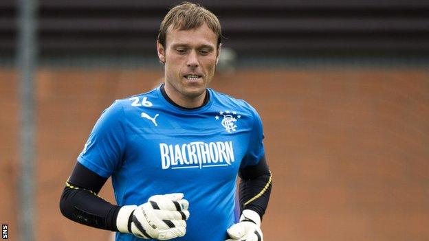 Steve Simonsen has joined Rangers