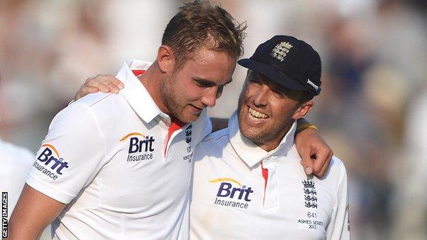 Stuart Broad & Graeme Swann