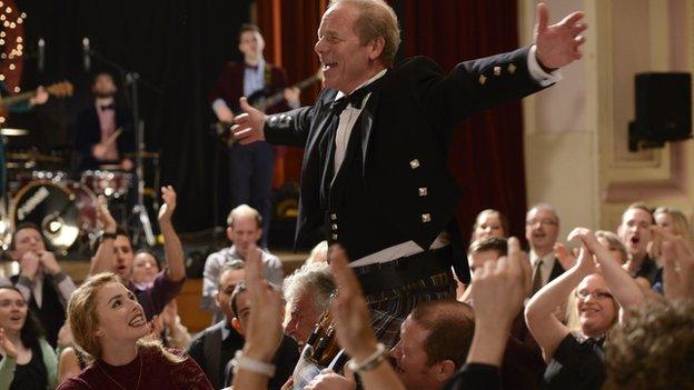 Sunshine on Leith stars Peter Mullan as Rab