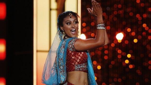 Nina Davuluri performed an Indian dance routine at the Miss America Competition