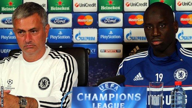 Jose Mourinho Demba Ba