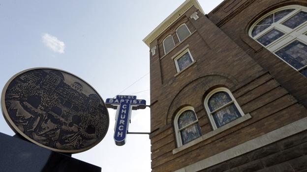 The 16th Street Baptist Church as it looks 50 years later