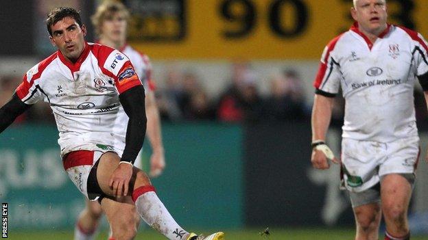 Ruan Pienaar in action for Ulster