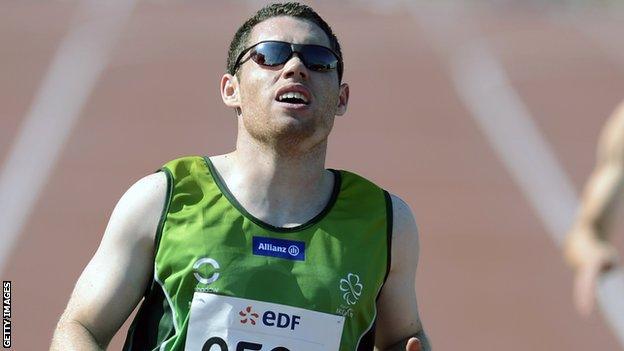 Jason Smyth won two gold medals at the IPC Athletics World Championships in Lyon