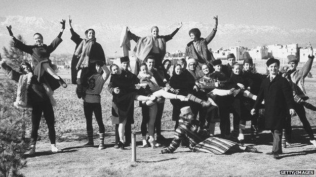 The Joffrey Ballet company in Afghanistan