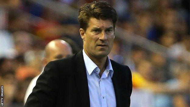 Michael Laudrup watches his side beat Valencia