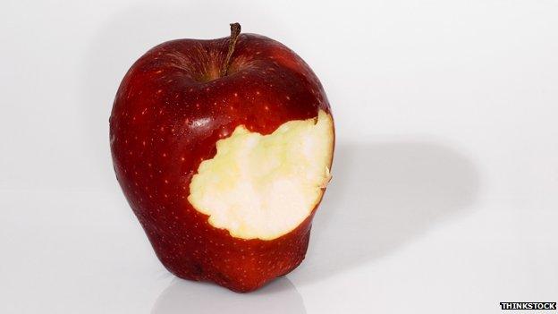 Apple bite