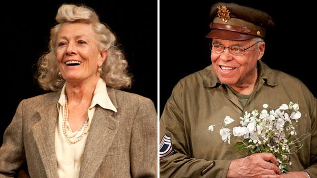 Vanessa Redgrave and James Earl Jones