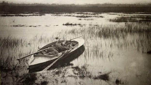 ‘Gunner working up to fowl’ by Peter Henry Emerson