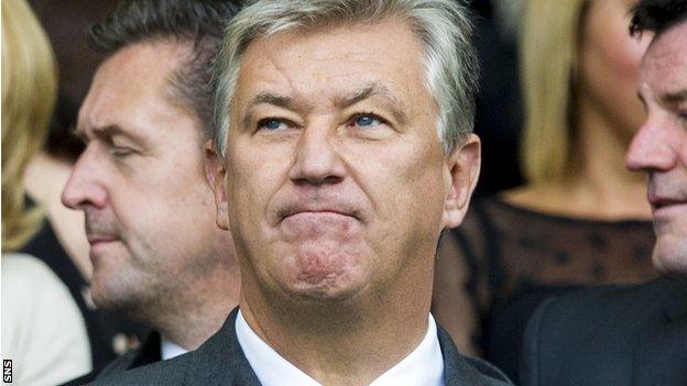 Celtic chief executive Peter Lawwell