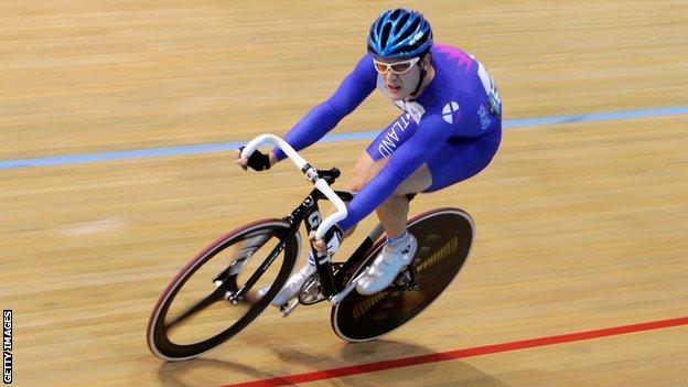 Scottish Commonwealth Games cyclist Evan Oliphant will be in action in Manchester