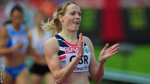 Eilidh Child will run the 400m hurdles for Scotland