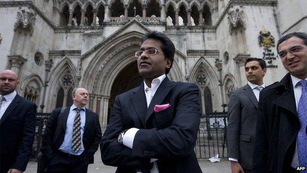 Lalit Modi in a March 4, 2012 photo in London