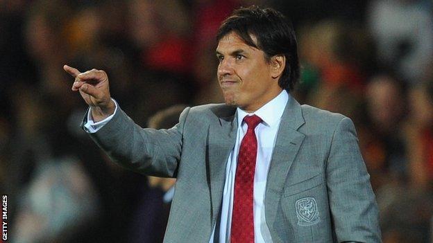 Wales manager Chris Coleman