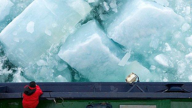 Arctic ice