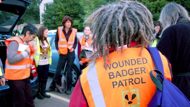 Wounded Badger Patrol gathering