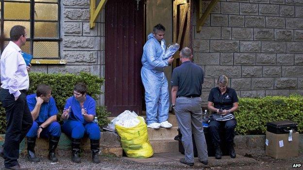 Forensic experts in Kenya