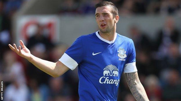 Everton defender Shane Duffy