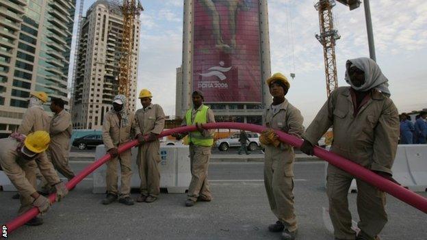 Qatar 2022 workers