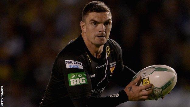 Huddersfield captain Danny Brough