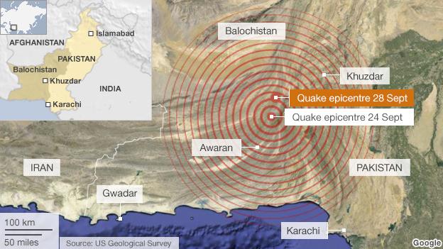 Pakistan map