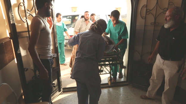 Syria hospital overwhelmed after bomb attack