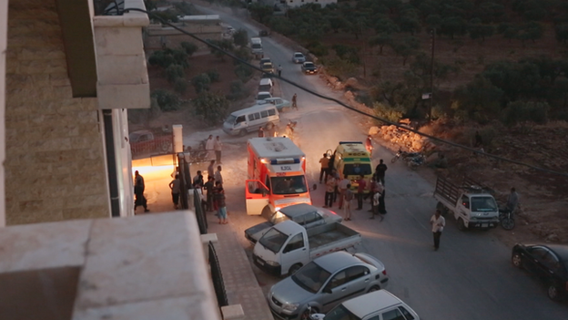 Aleppo field hospital