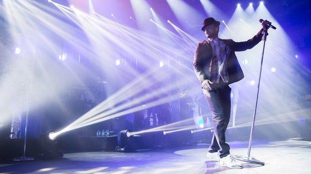 Justin Timberlake at the iTunes Festival