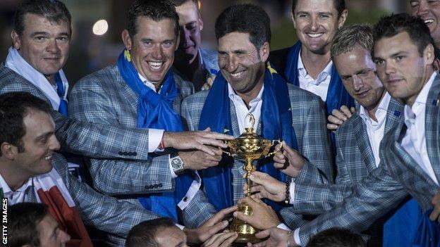 Ryder Cup winners