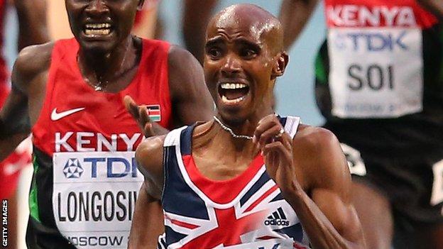 Britain's Mo Farah