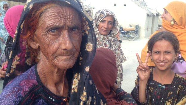 Teertaj villagers. Balochistan