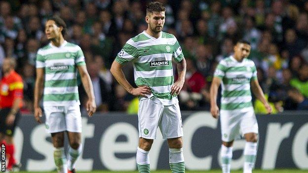 Celtic lost 1-0 at home to Barcelona