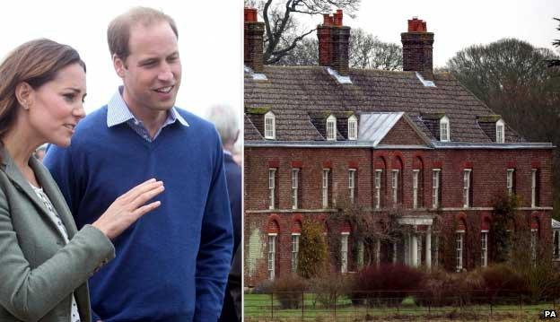 Duke and Duchess of Cambridge and Anmer Hall