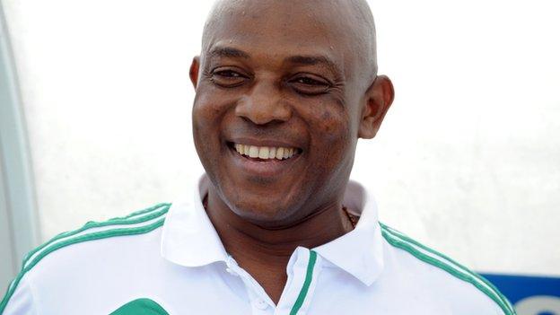 Nigeria coach Stephen Keshi