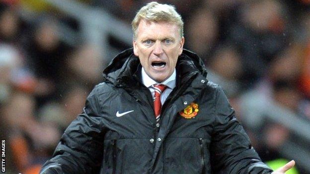 Manchester United manager David Moyes