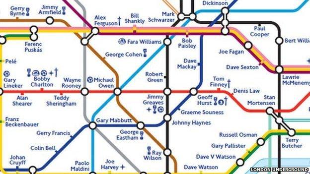 FA Tube map