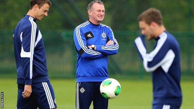 Northern Ireland manager Michael O'Neill