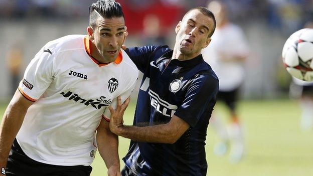 Valencia defender Adil Rami