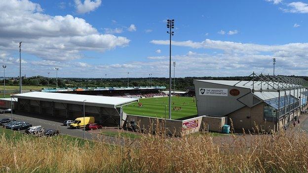 Sixfields stadium, Northampton