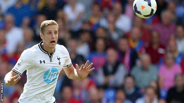 Tottenham defender Michael Dawson