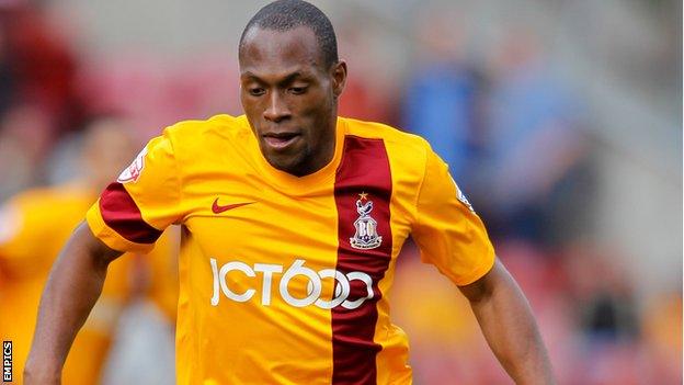 Bradford's Kyel Reid