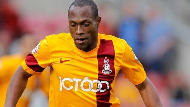 Bradford's Kyel Reid