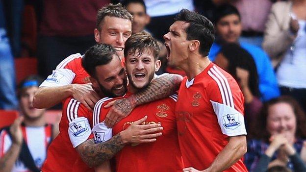 Southampton celebrate