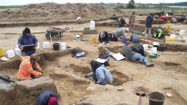 Barber's Point dig, Aldeburgh