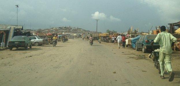 Abuja street scene